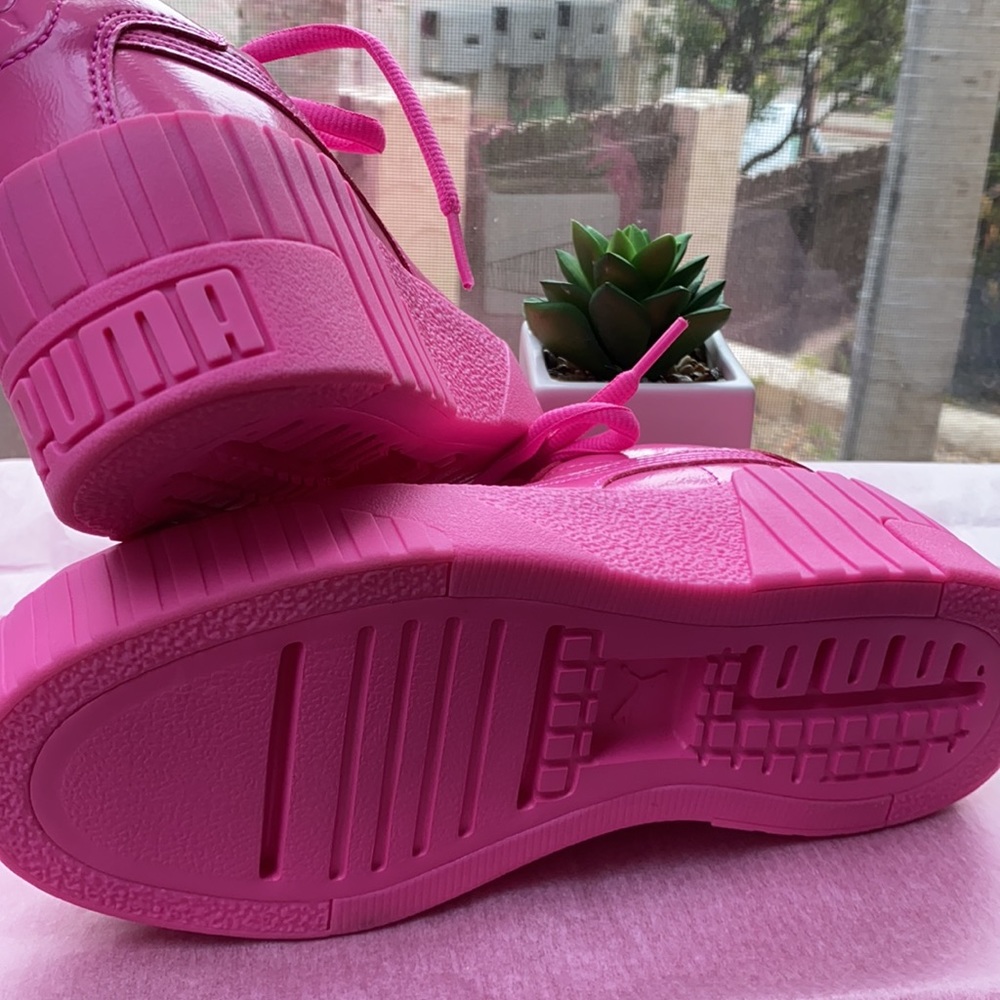 NWOT PUMA Cali Wedge Sneakers - Picture 6 of 7